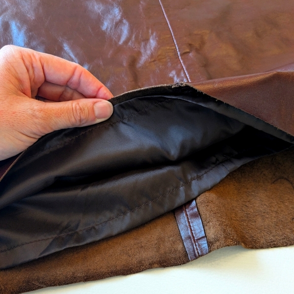 GAP 100% Leather Skirt - Picture 6 of 7
